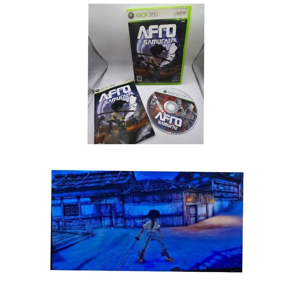 Afro Samurai (Microsoft Xbox 360, 2009) Read Description